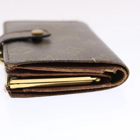 LOUIS VUITTON Monogram Porte Monnaie Billets Viennois Wallet M61663 Auth 50813 - Picture 5 of 16